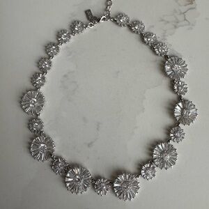 Kate Spade crystal daisy necklace